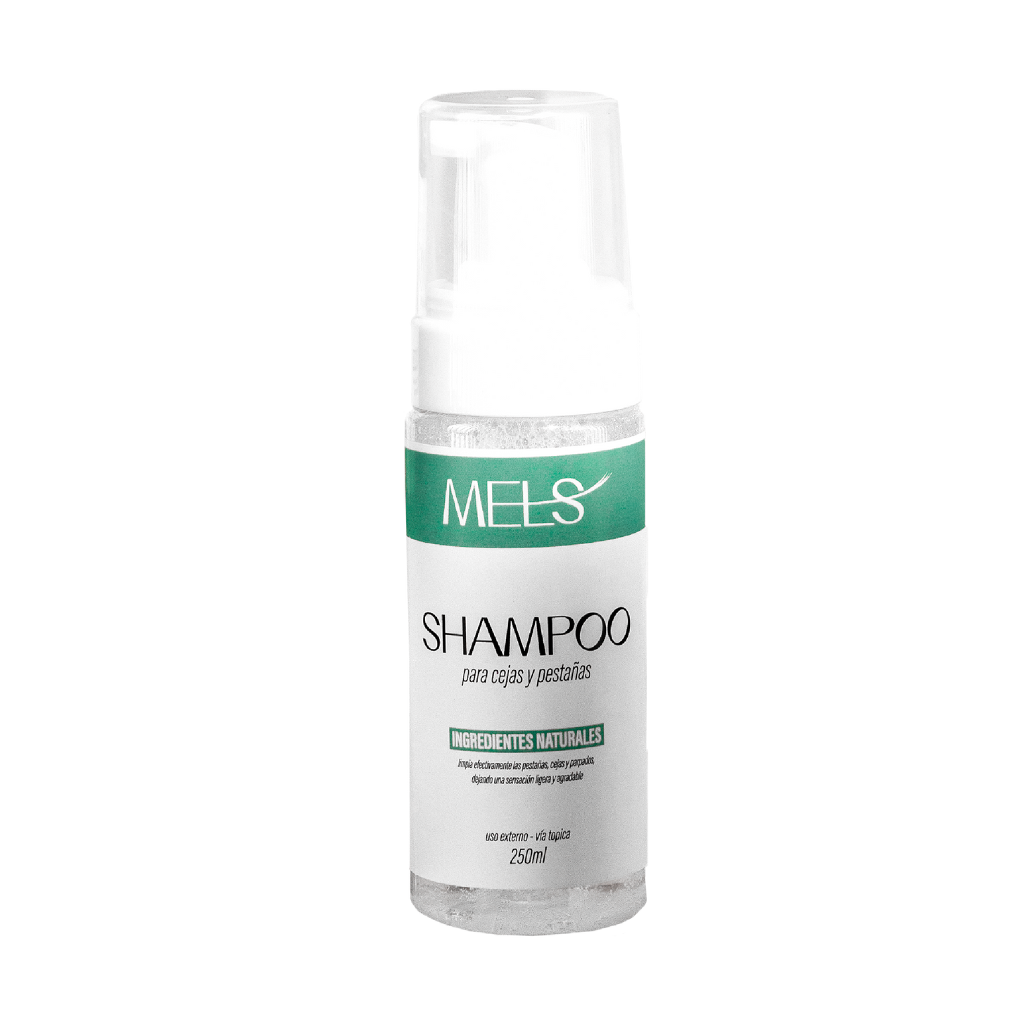 Shampoo para cejas y pestañas